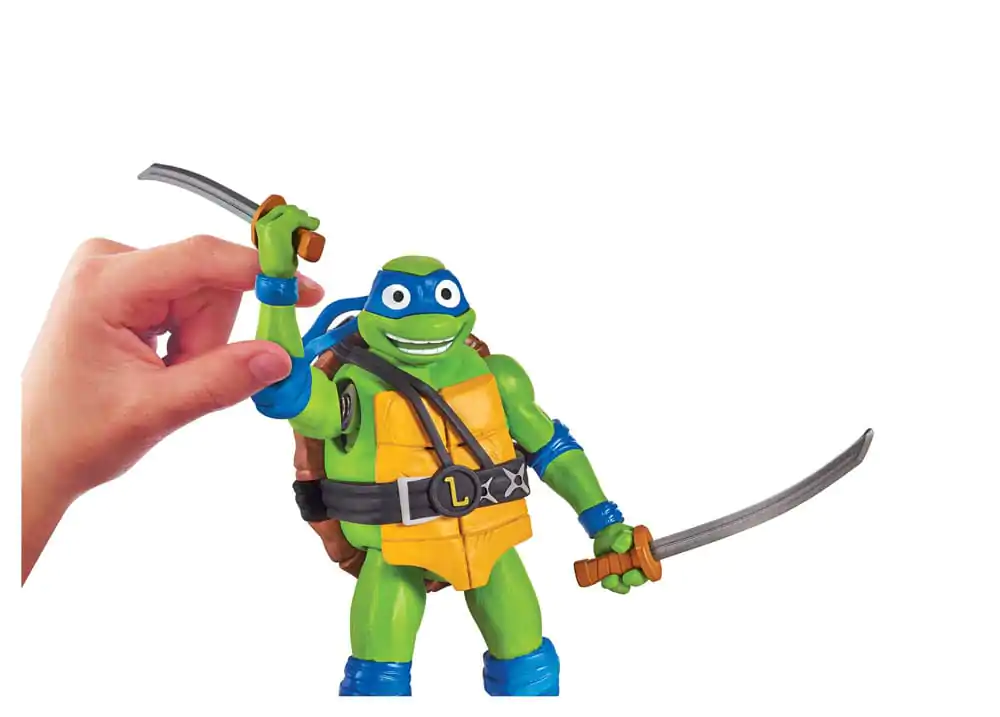 Teenage Mutant Ninja Turtles: Mutant Mayhem Ninja Shouts Akcijska figura Leonardo 14 cm fotografija izdelka