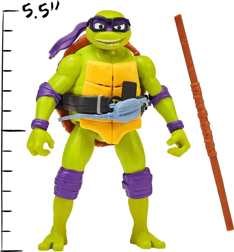 Teenage Mutant Ninja Turtles: Mutant Mayhem Ninja Shouts Akcijska figura Donatello 14 cm fotografija izdelka