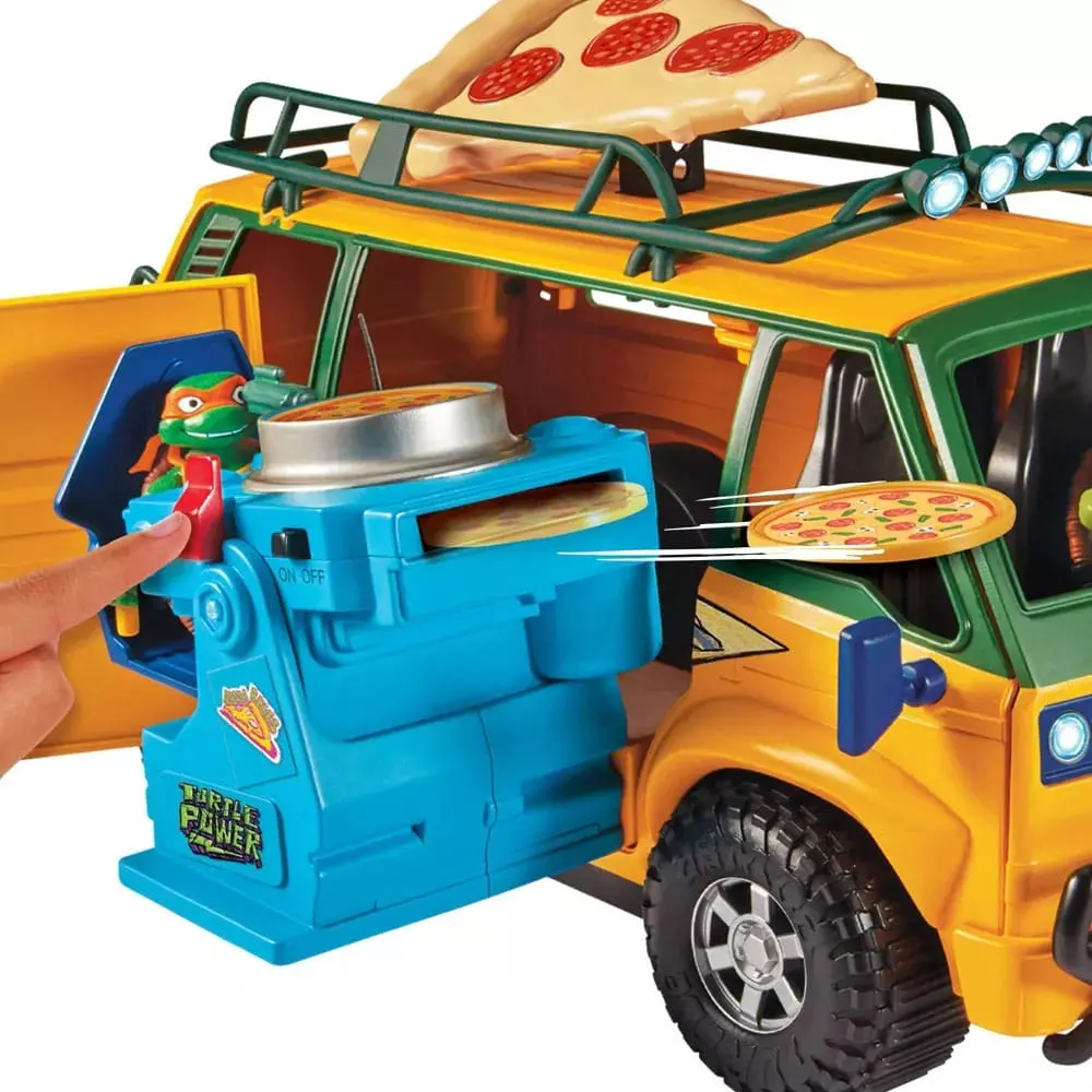 Teenage Mutant Ninja Turtles: Mutant Mayhem Vozilo Pizza kombi 20 cm fotografija izdelka