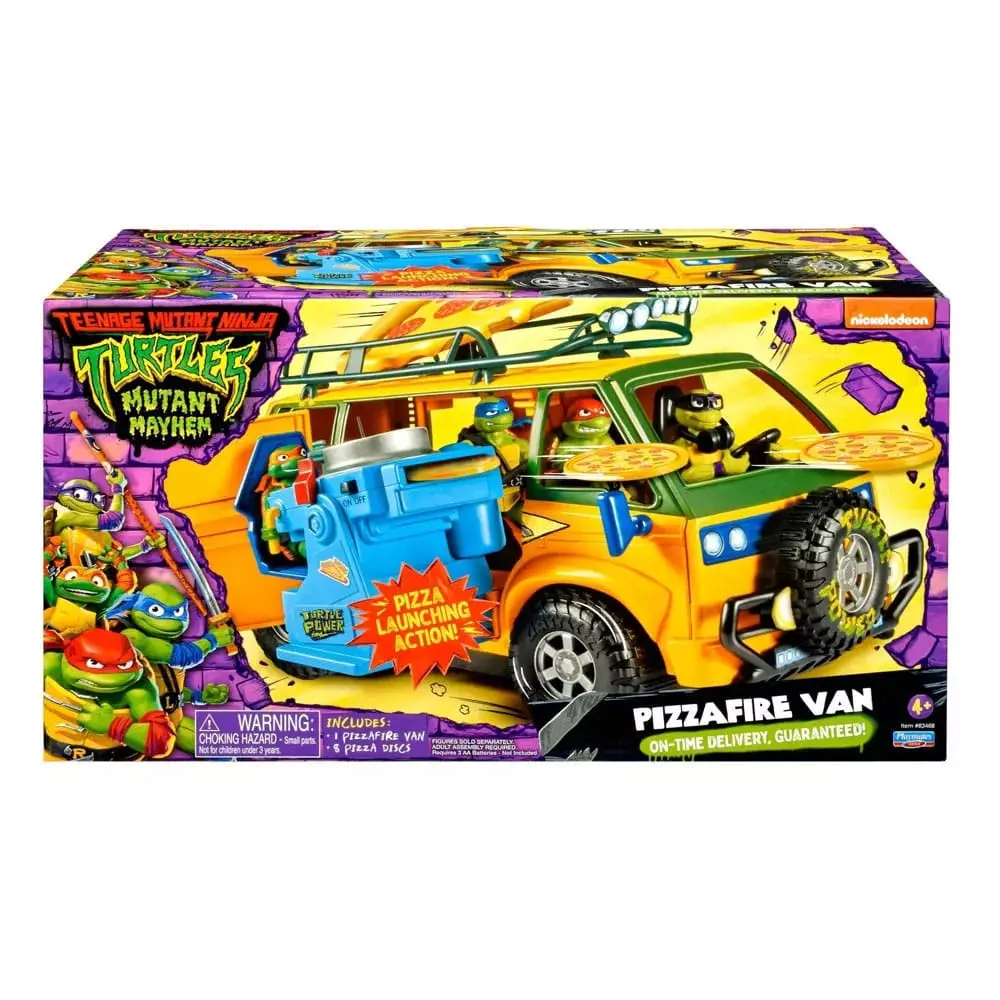 Teenage Mutant Ninja Turtles: Mutant Mayhem Vozilo Pizza kombi 20 cm fotografija izdelka