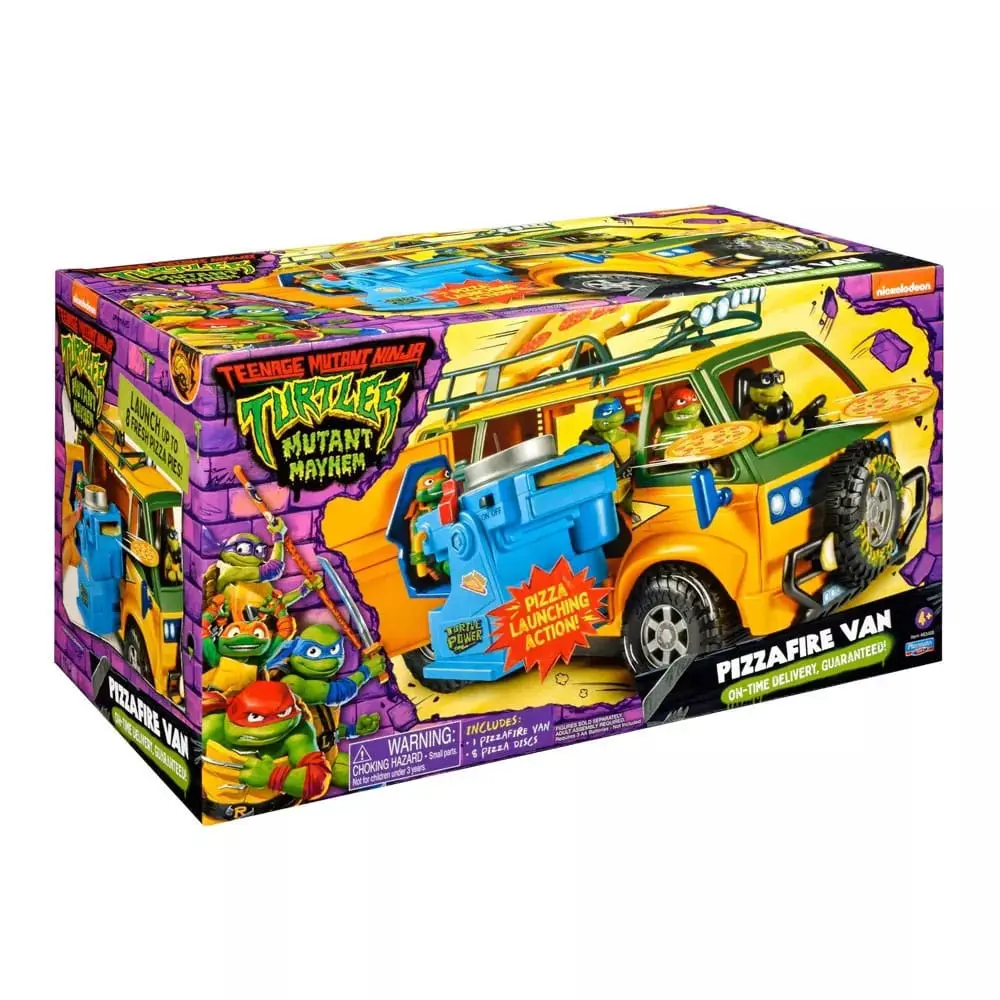 Teenage Mutant Ninja Turtles: Mutant Mayhem Vozilo Pizza kombi 20 cm fotografija izdelka