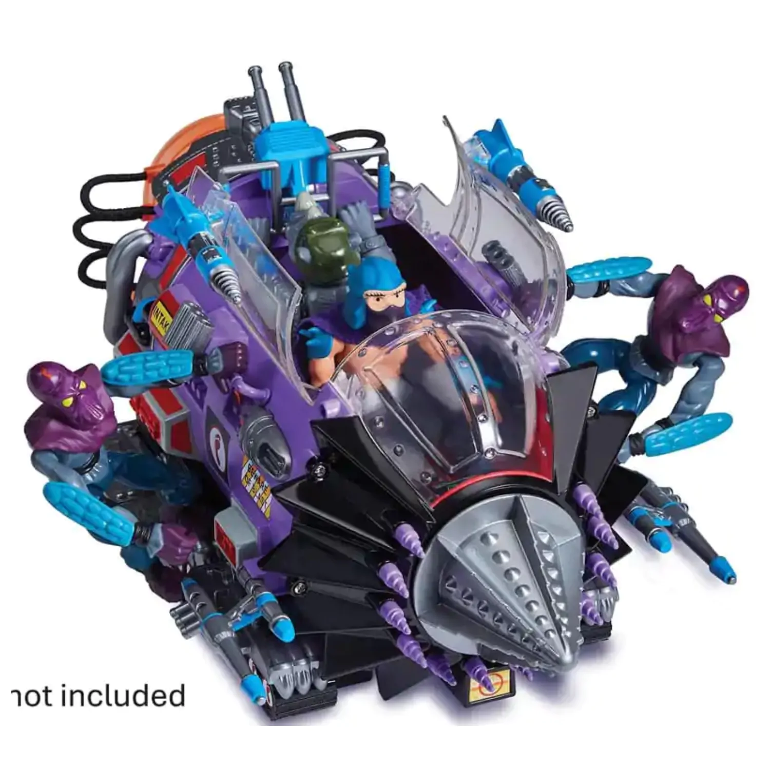 Teenage Mutant Ninja Turtles Vozilo Mutant Module heo EU Exclusive 25 cm fotografija izdelka