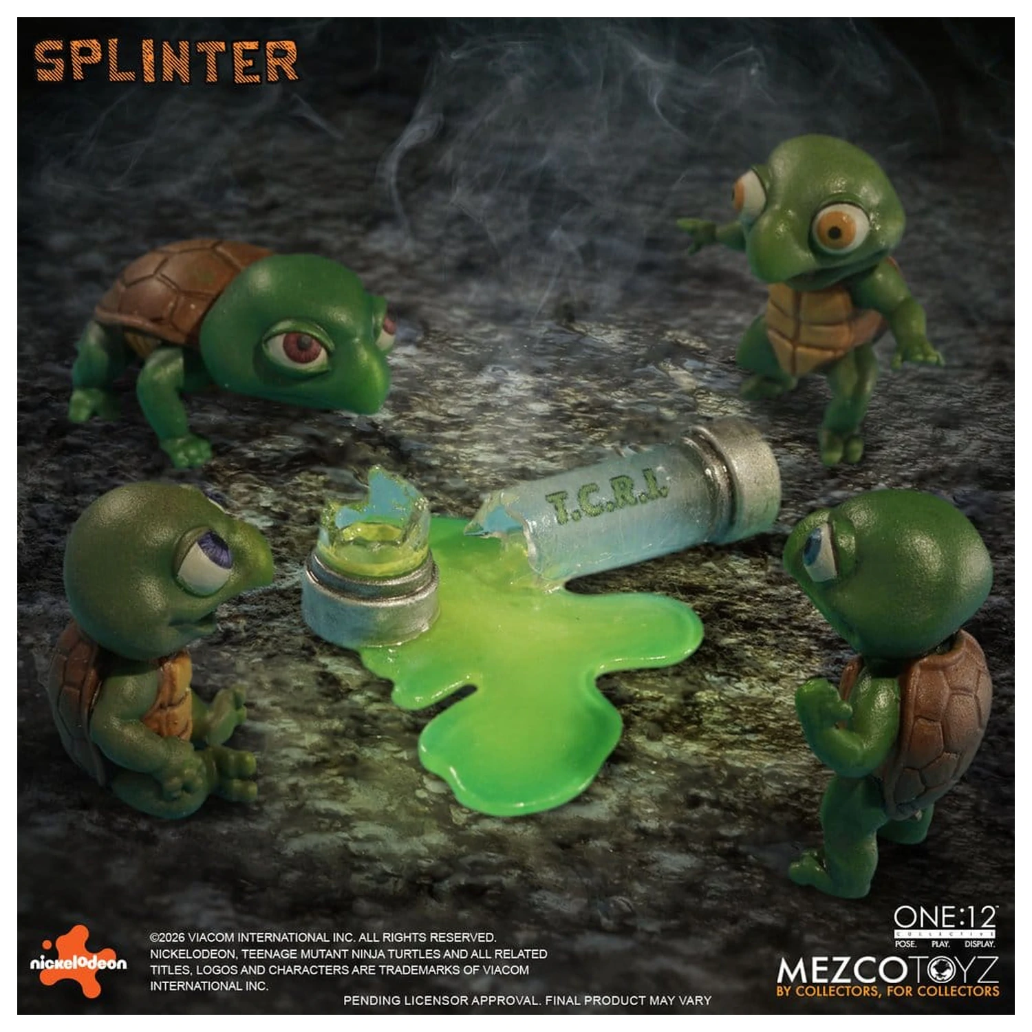 Teenage Mutant Ninja Turtles One:12 Collective Akcijska figura 1/12 Splinter 17 cm fotografija izdelka