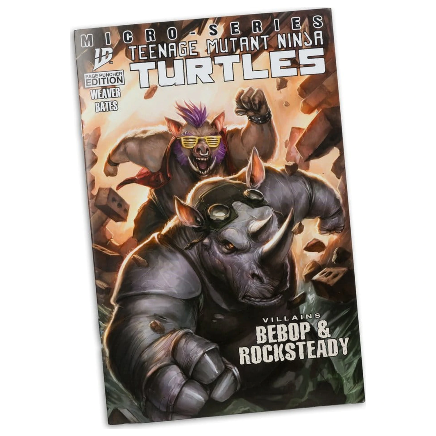 Teenage Mutant Ninja Turtles Page Punchers akcijska figura Bebop 16 cm fotografija izdelka