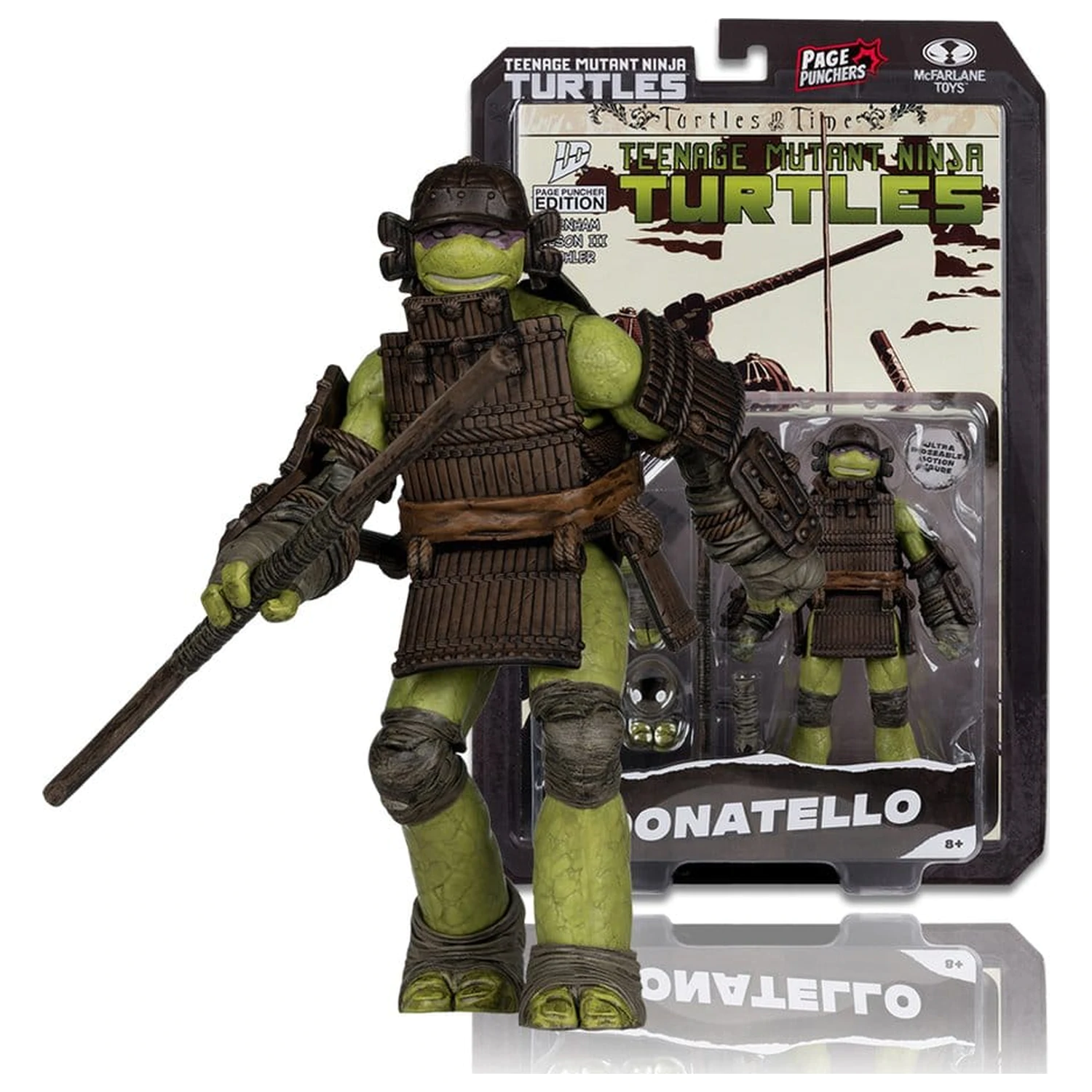 Teenage Mutant Ninja Turtles Page Punchers akcijska figura Donatello (Turtles in Time) 13 cm fotografija izdelka