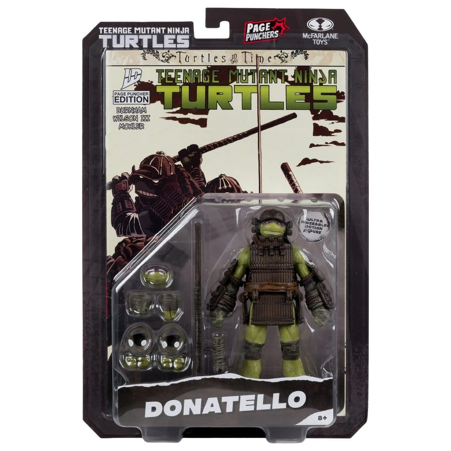 Teenage Mutant Ninja Turtles Page Punchers akcijska figura Donatello (Turtles in Time) 13 cm fotografija izdelka