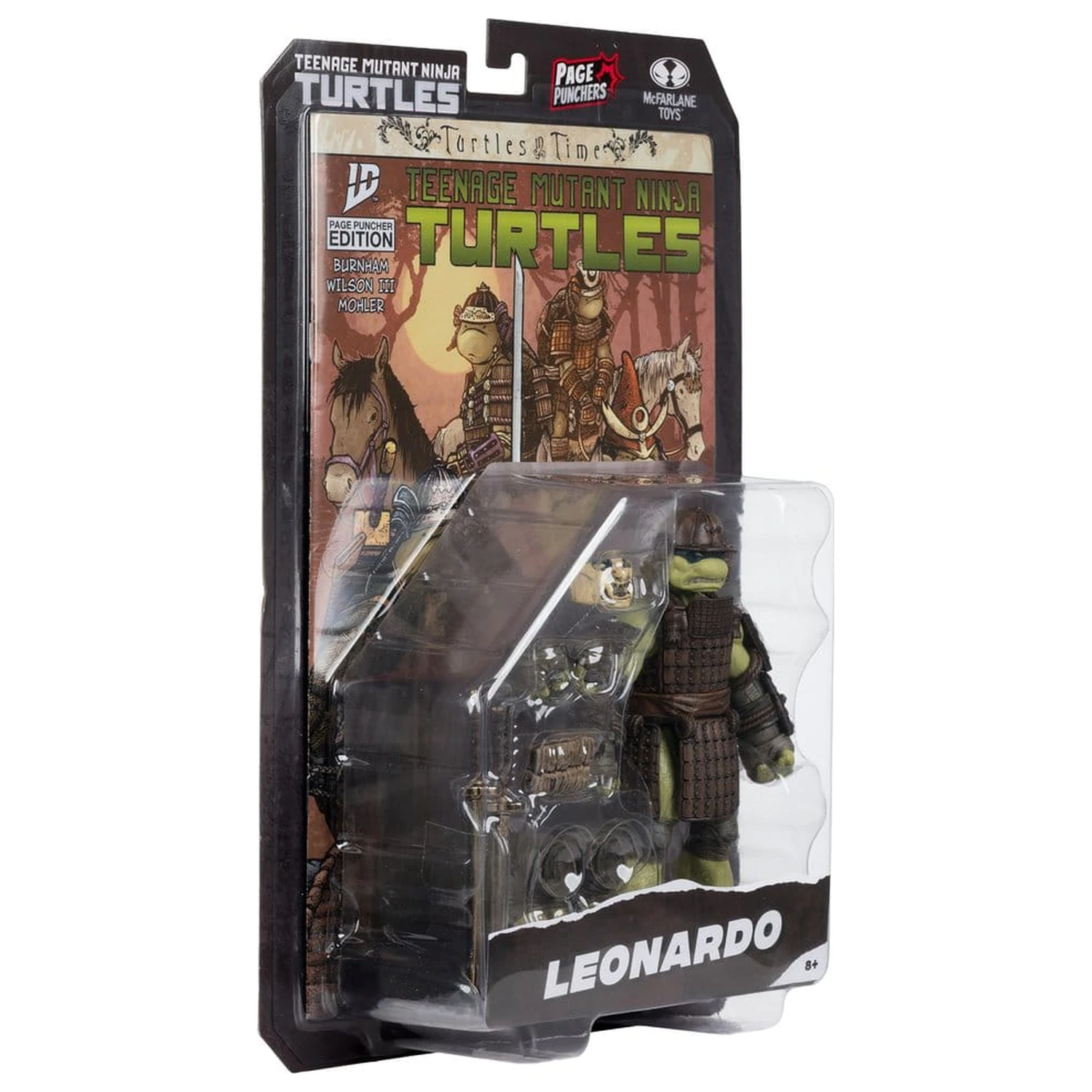 Teenage Mutant Ninja Turtles Page Punchers akcijska figura Leonardo (Turtles in Time) 13 cm fotografija izdelka