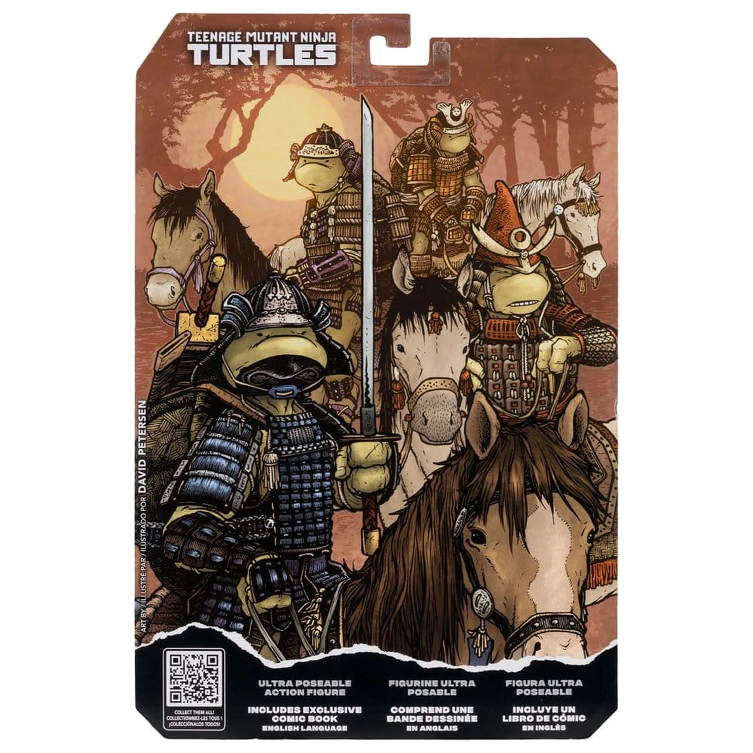 Teenage Mutant Ninja Turtles Page Punchers akcijska figura Leonardo (Turtles in Time) 13 cm fotografija izdelka