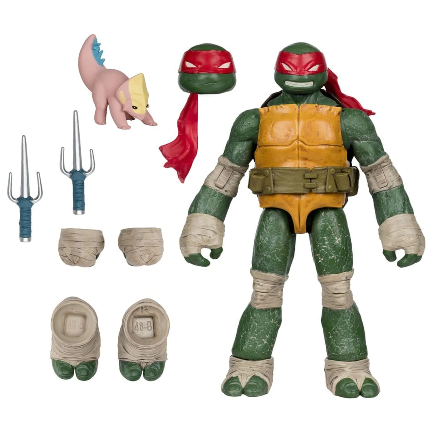 Teenage Mutant Ninja Turtles Page Punchers akcijska figura Raphael 13 cm fotografija izdelka