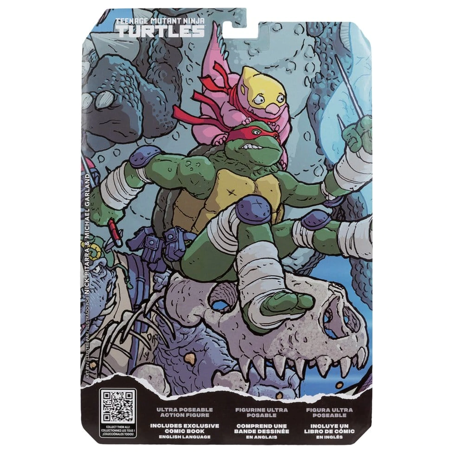 Teenage Mutant Ninja Turtles Page Punchers akcijska figura Raphael 13 cm fotografija izdelka