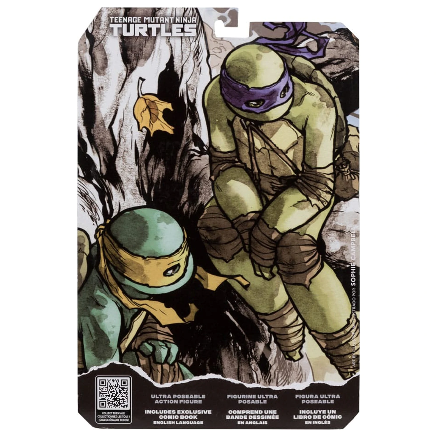 Teenage Mutant Ninja Turtles Page Punchers akcijska figura Donatello 13 cm fotografija izdelka