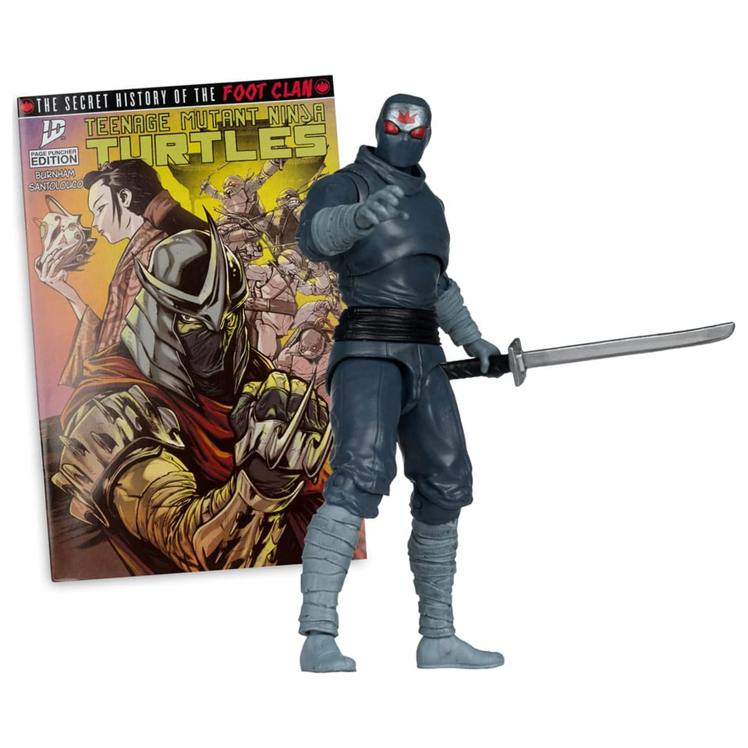 Teenage Mutant Ninja Turtles Page Punchers akcijska figura Foot Soldier 14 cm fotografija izdelka
