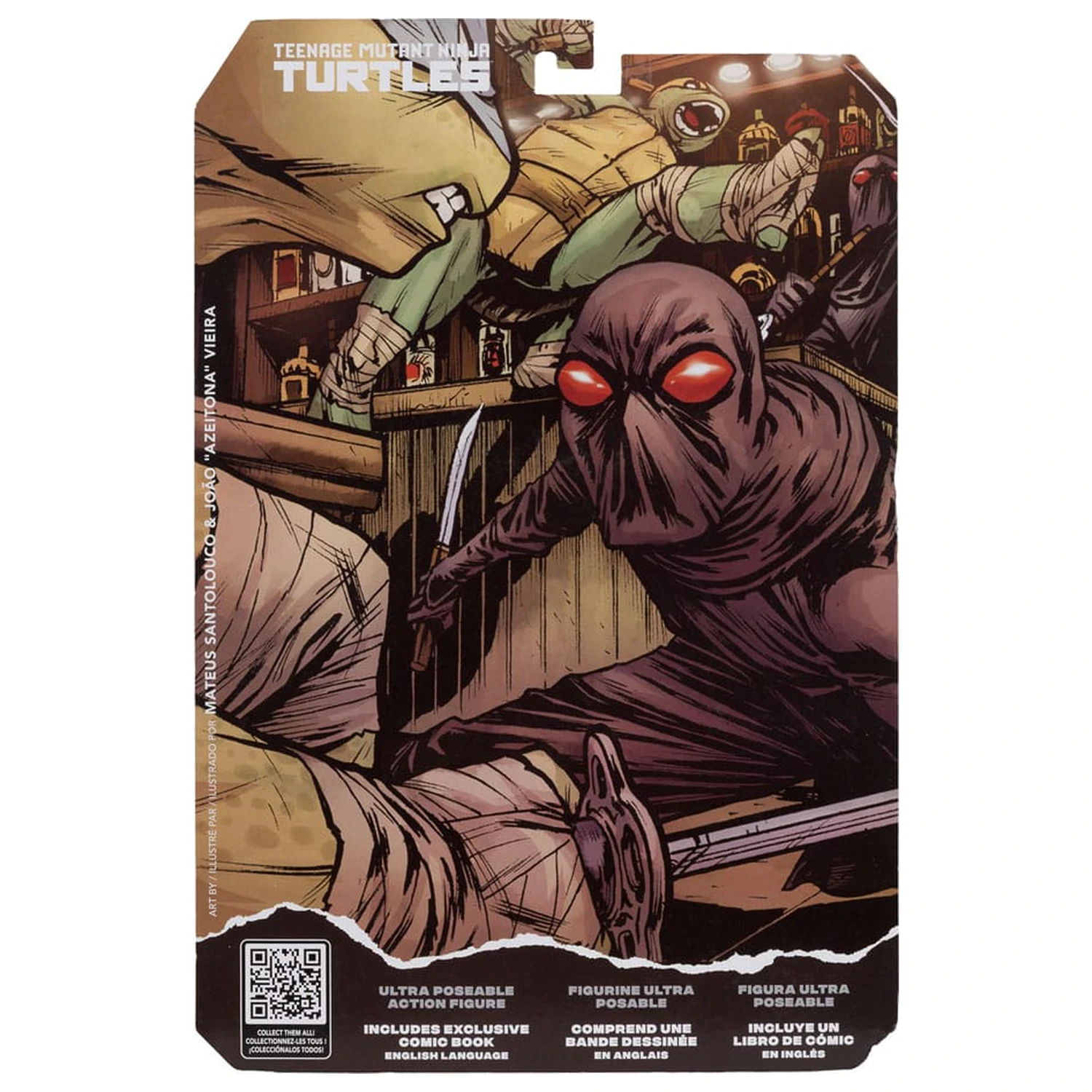 Teenage Mutant Ninja Turtles Page Punchers akcijska figura Foot Soldier 14 cm fotografija izdelka