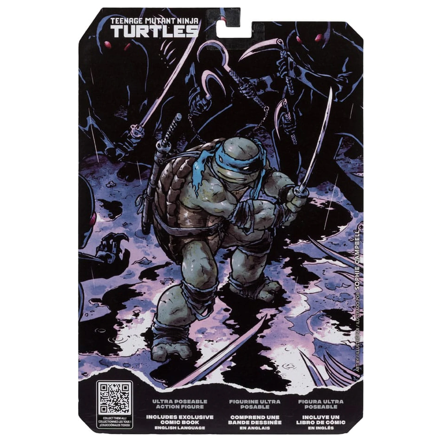 Teenage Mutant Ninja Turtles Page Punchers akcijska figura Leonardo 13 cm fotografija izdelka