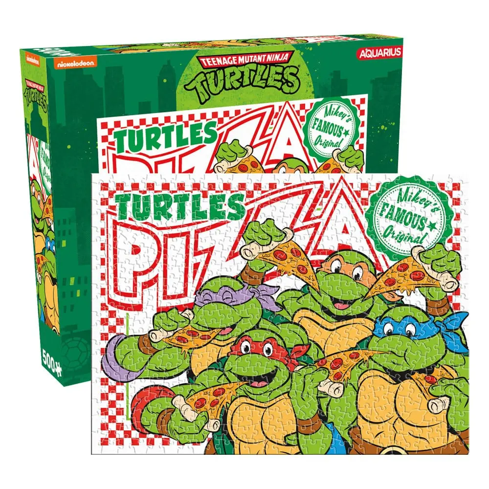 Teenage Mutant Ninja Turtles sestavljanka Pizza (500 kosov) fotografija izdelka