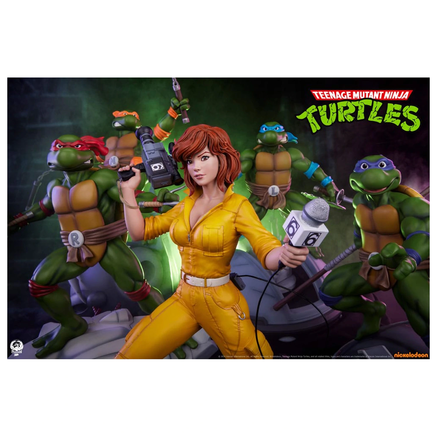 Teenage Mutant Ninja Turtles Premier Series Kip 1/4 April O'Neil 46 cm fotografija izdelka