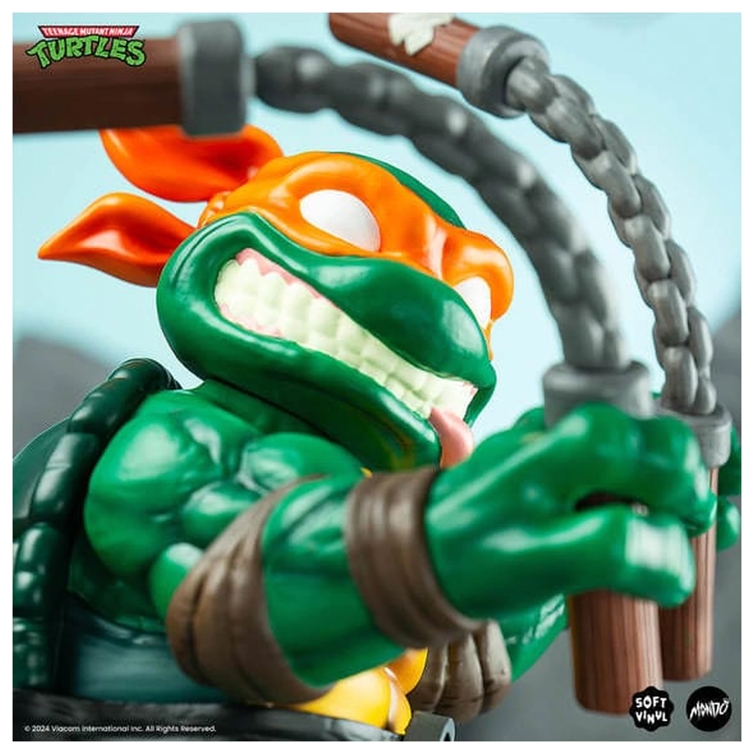 Teenage Mutant Ninja Turtles mehka vinilna figura Michelangelo 20 cm fotografija izdelka