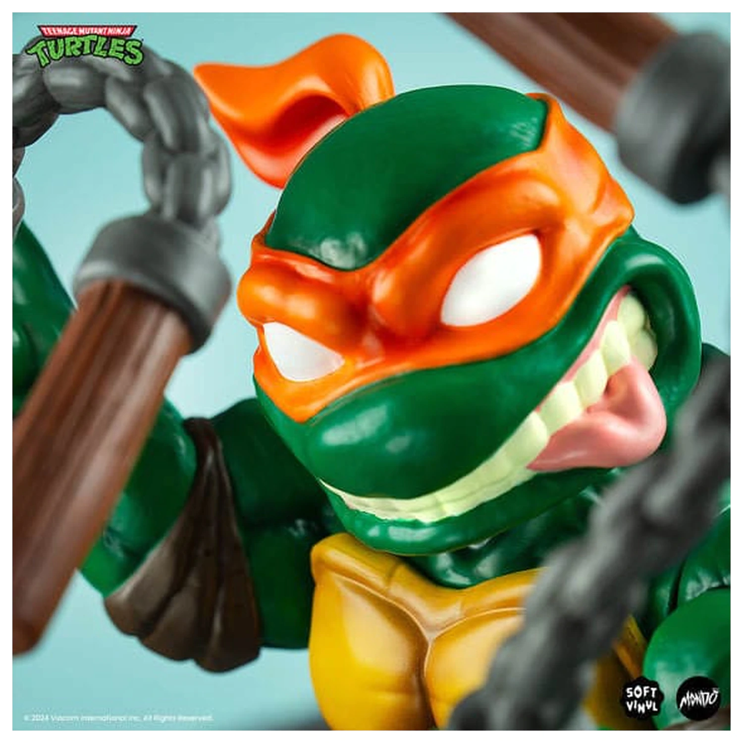 Teenage Mutant Ninja Turtles mehka vinilna figura Michelangelo 20 cm fotografija izdelka