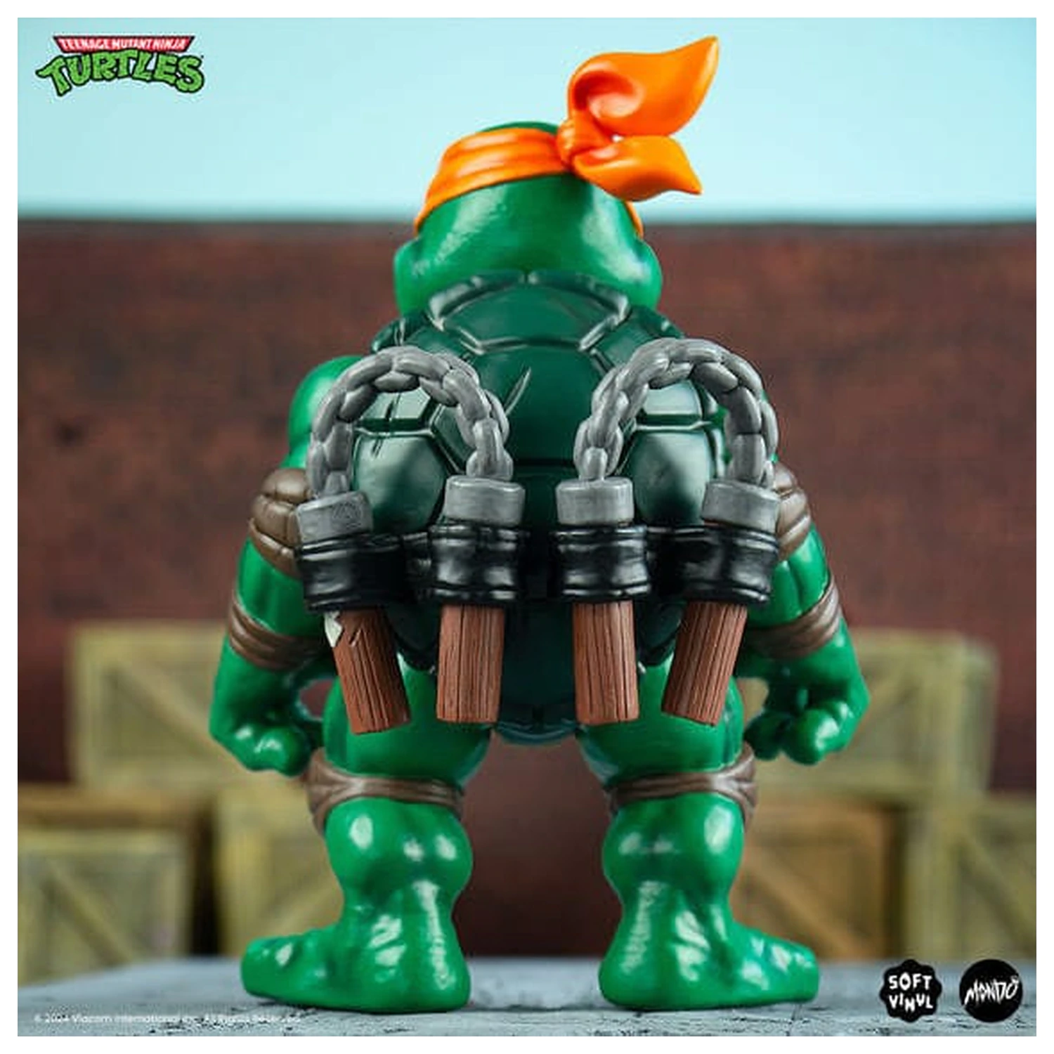 Teenage Mutant Ninja Turtles mehka vinilna figura Michelangelo 20 cm fotografija izdelka