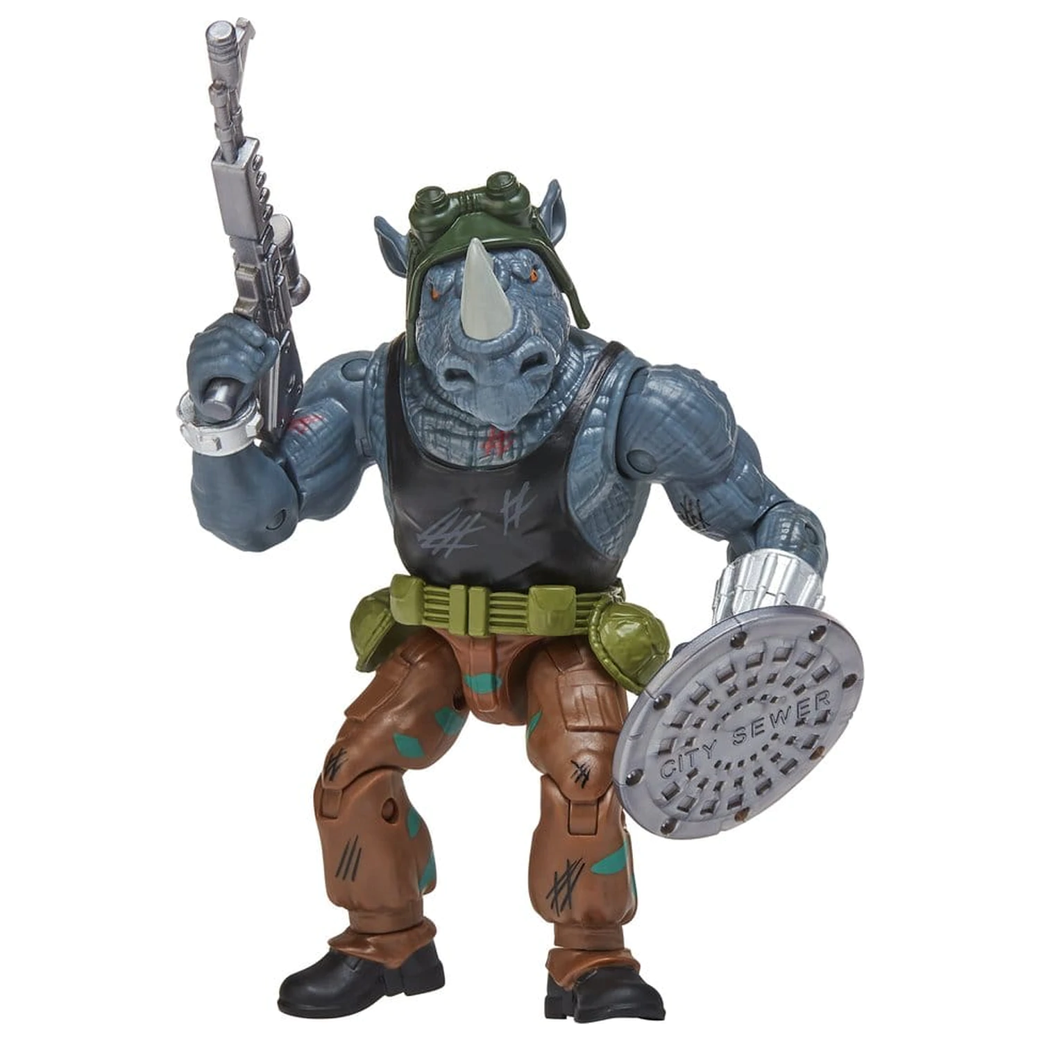 Teenage Mutant Ninja Turtles: Remastered akcijske figure Raphael proti Rocksteadyju fotografija izdelka