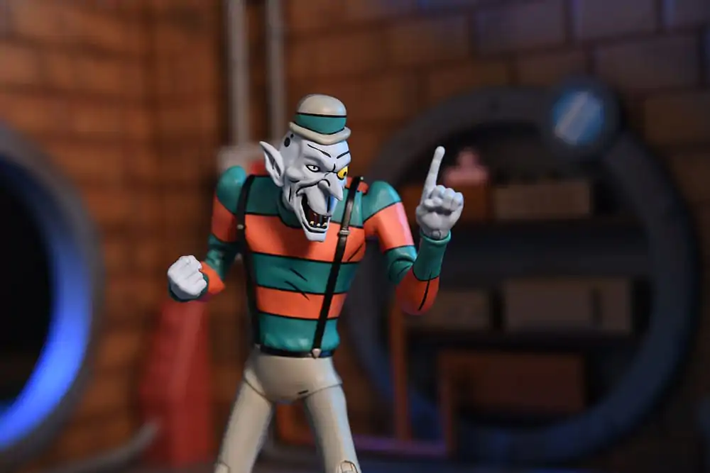 Teenage Mutant Ninja Turtles: Saturday Morning Adventures akcijska figura, set dveh figur Creepy Eddie & Shibano-Sama 17 cm fotografija izdelka