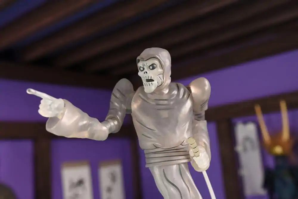 Teenage Mutant Ninja Turtles: Saturday Morning Adventures akcijska figura, set dveh figur Creepy Eddie & Shibano-Sama 17 cm fotografija izdelka