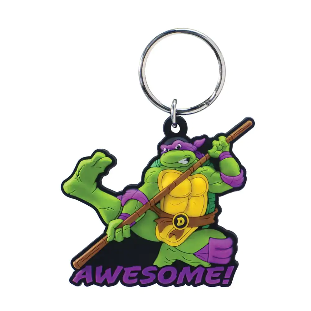 Teenage Mutant Ninja Turtles Soft Touch PVC sponka za torbo Donatello fotografija izdelka