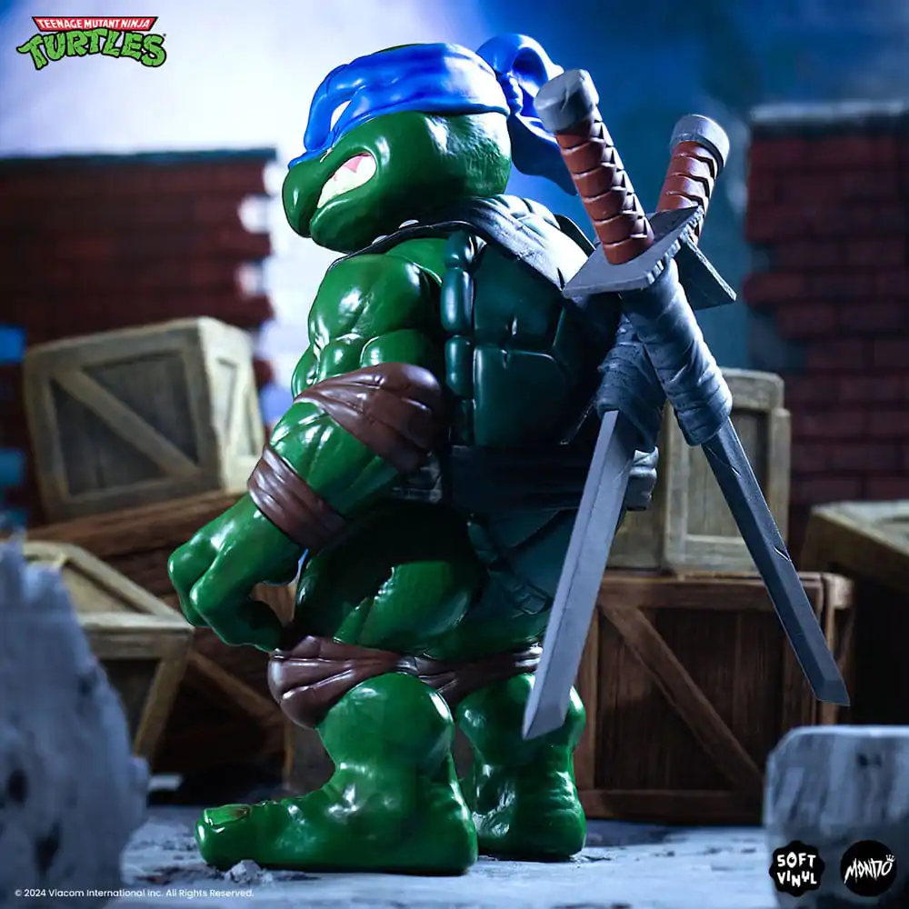 Teenage Mutant Ninja Turtles Soft Vinyl Figura Leonardo 25 cm fotografija izdelka