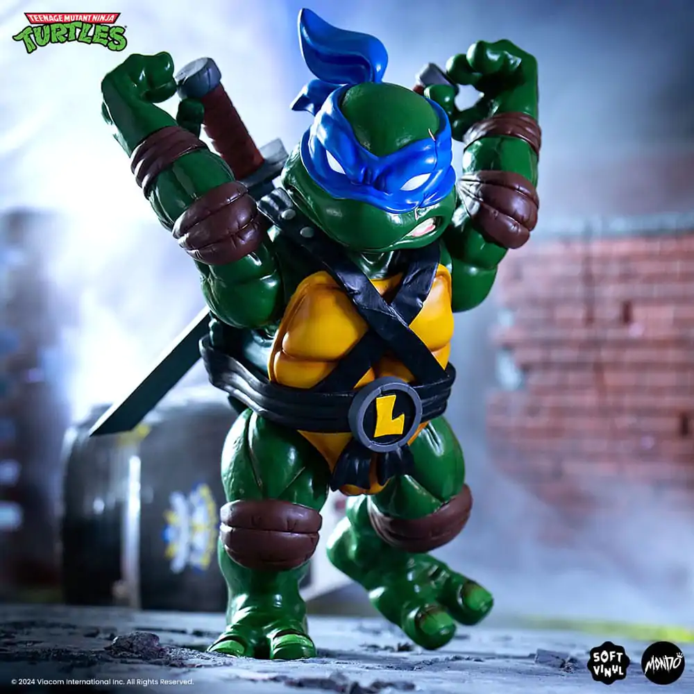 Teenage Mutant Ninja Turtles Soft Vinyl Figura Leonardo 25 cm fotografija izdelka