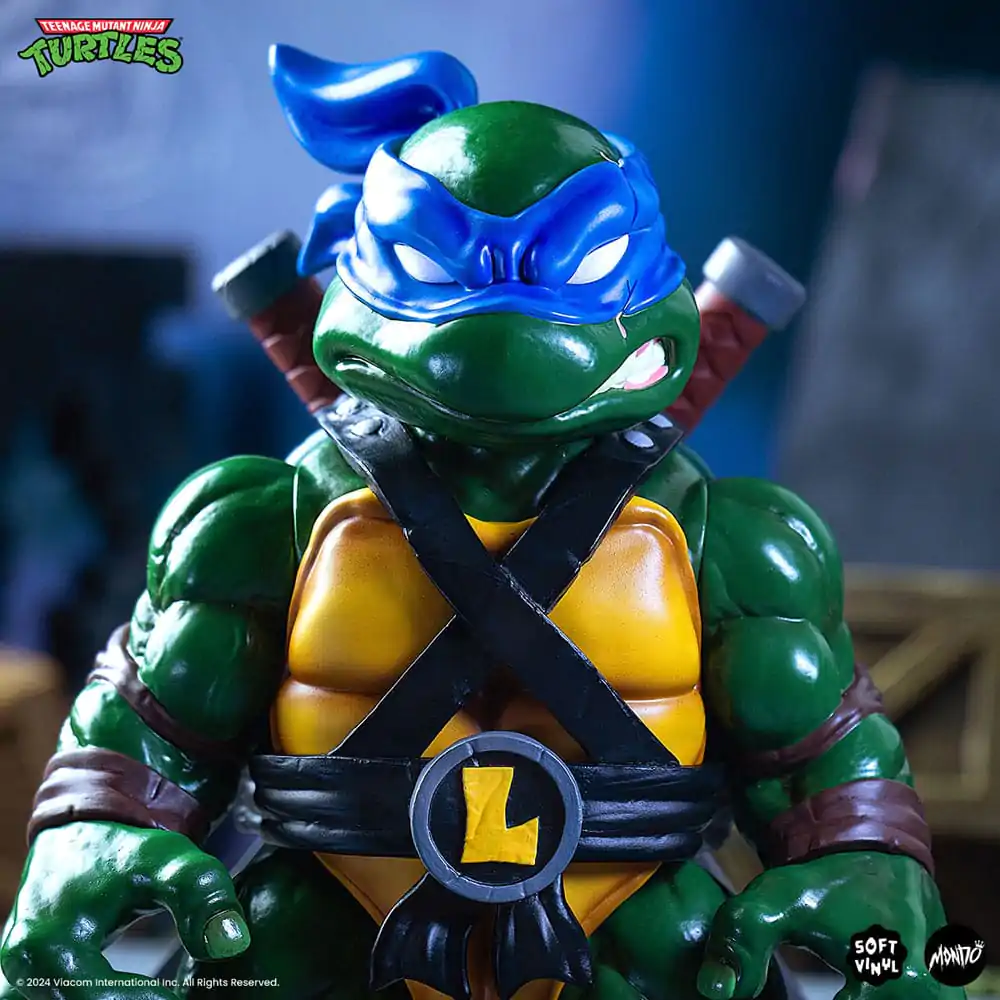 Teenage Mutant Ninja Turtles Soft Vinyl Figura Leonardo 25 cm fotografija izdelka