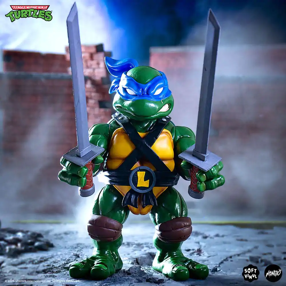 Teenage Mutant Ninja Turtles Soft Vinyl Figura Leonardo 25 cm fotografija izdelka