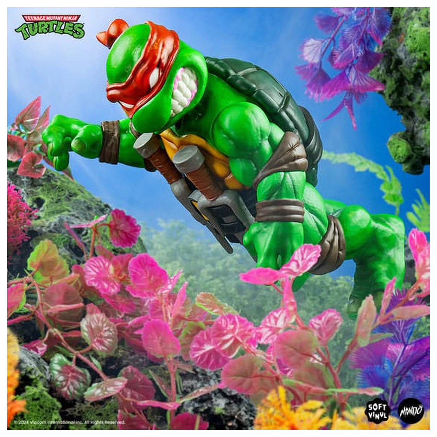 Teenage Mutant Ninja Turtles mehka vinilna figura Raphael 20 cm fotografija izdelka