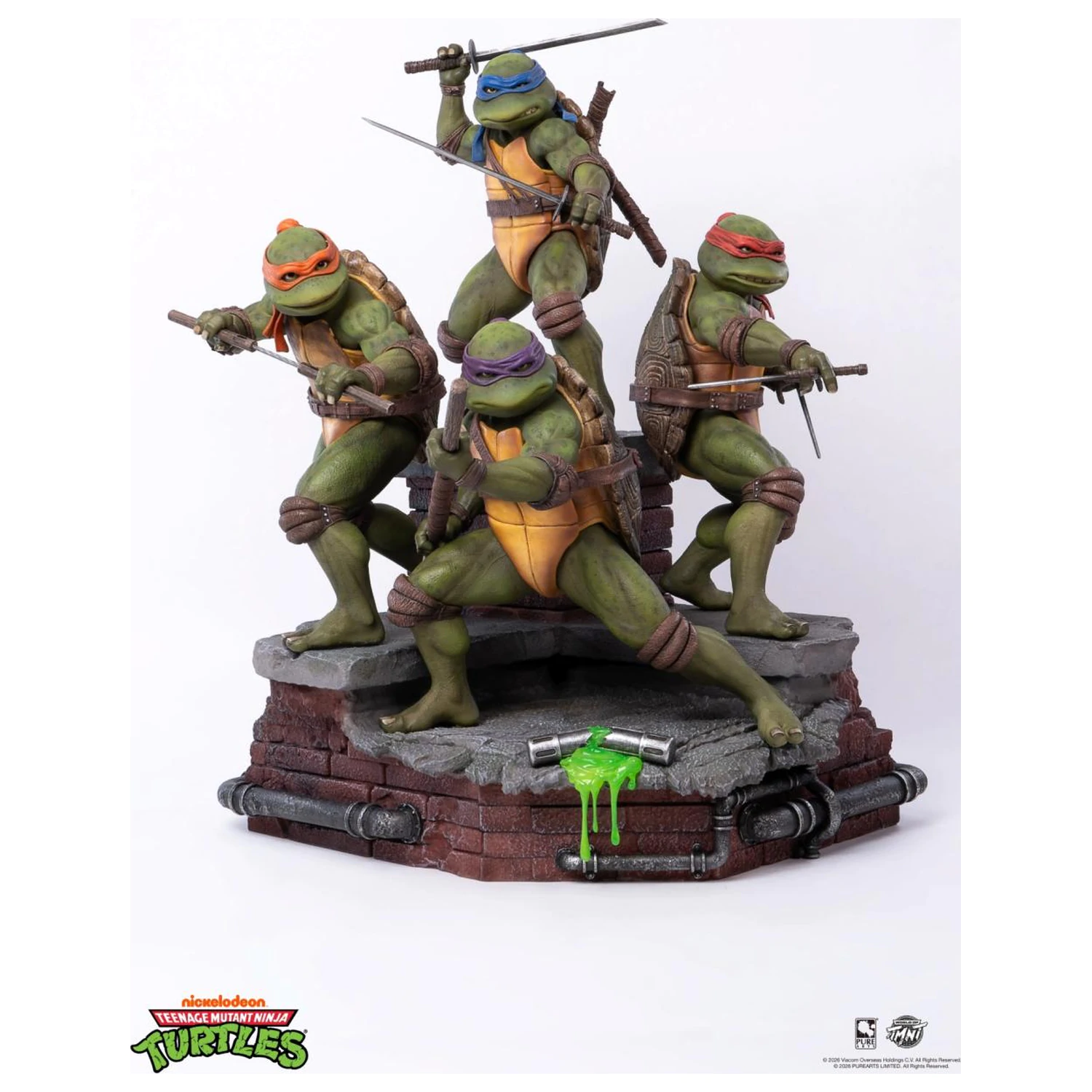 Teenage Mutant Ninja Turtles kip filmska diorama 1/6 51 cm fotografija izdelka