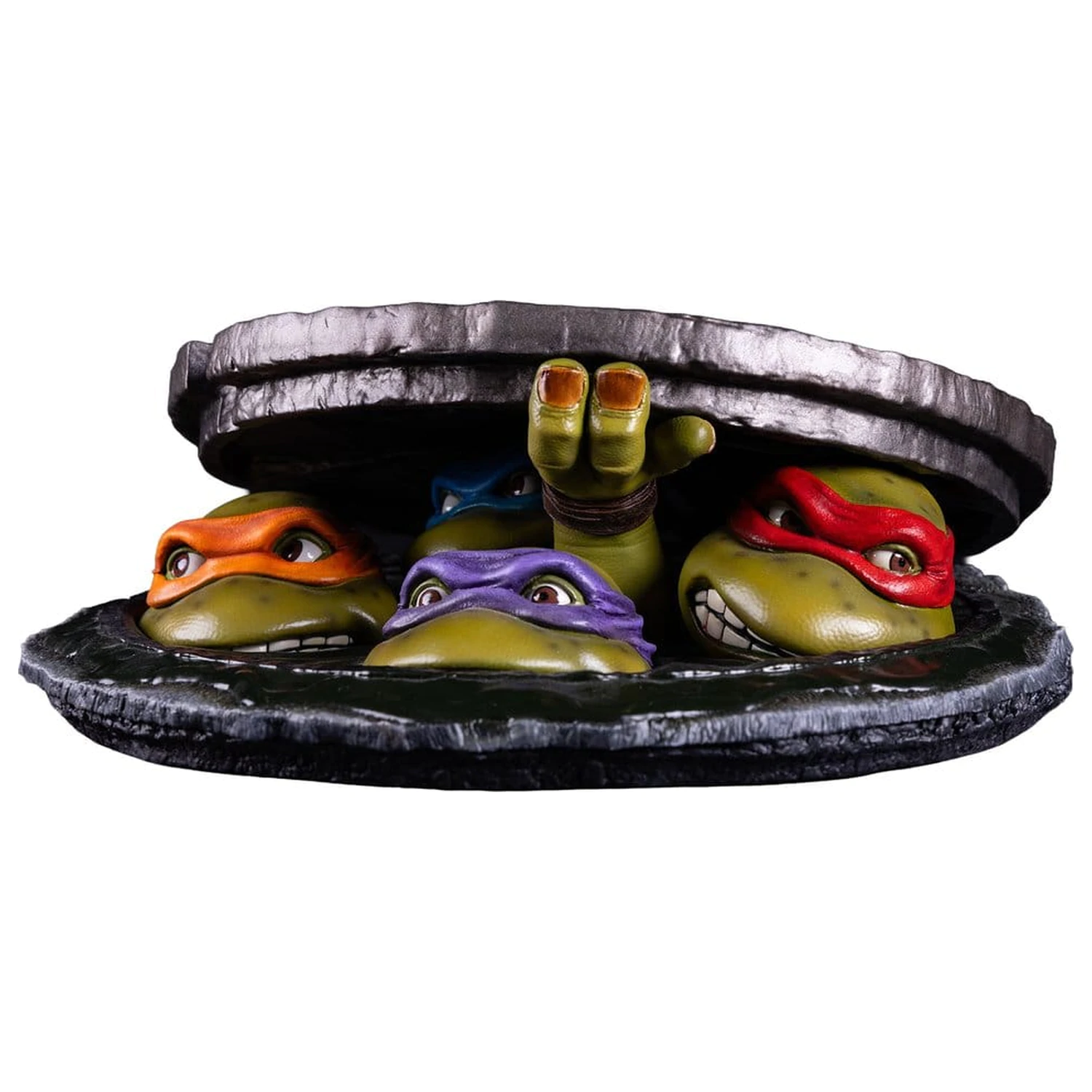 Teenage Mutant Ninja Turtles namizni 1/4 Underground 11 cm fotografija izdelka
