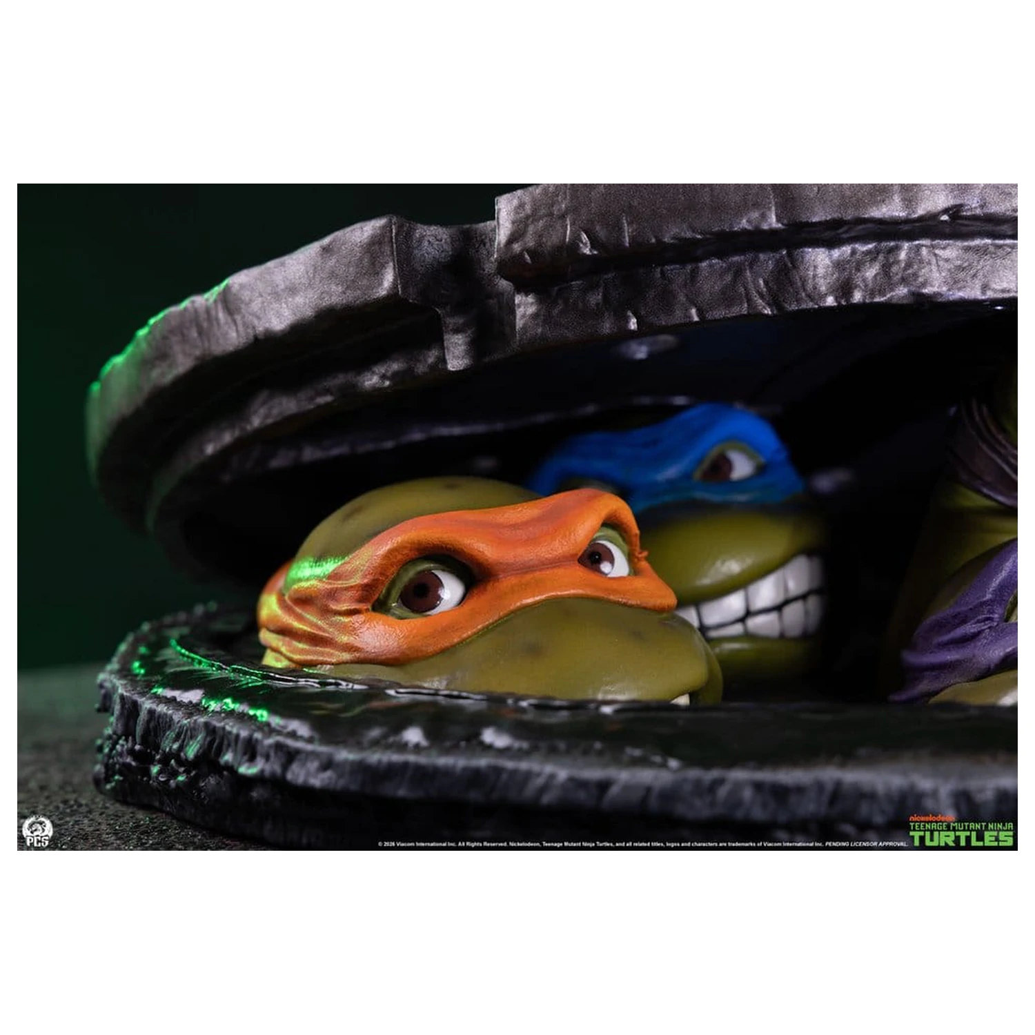 Teenage Mutant Ninja Turtles namizni 1/4 Underground 11 cm fotografija izdelka