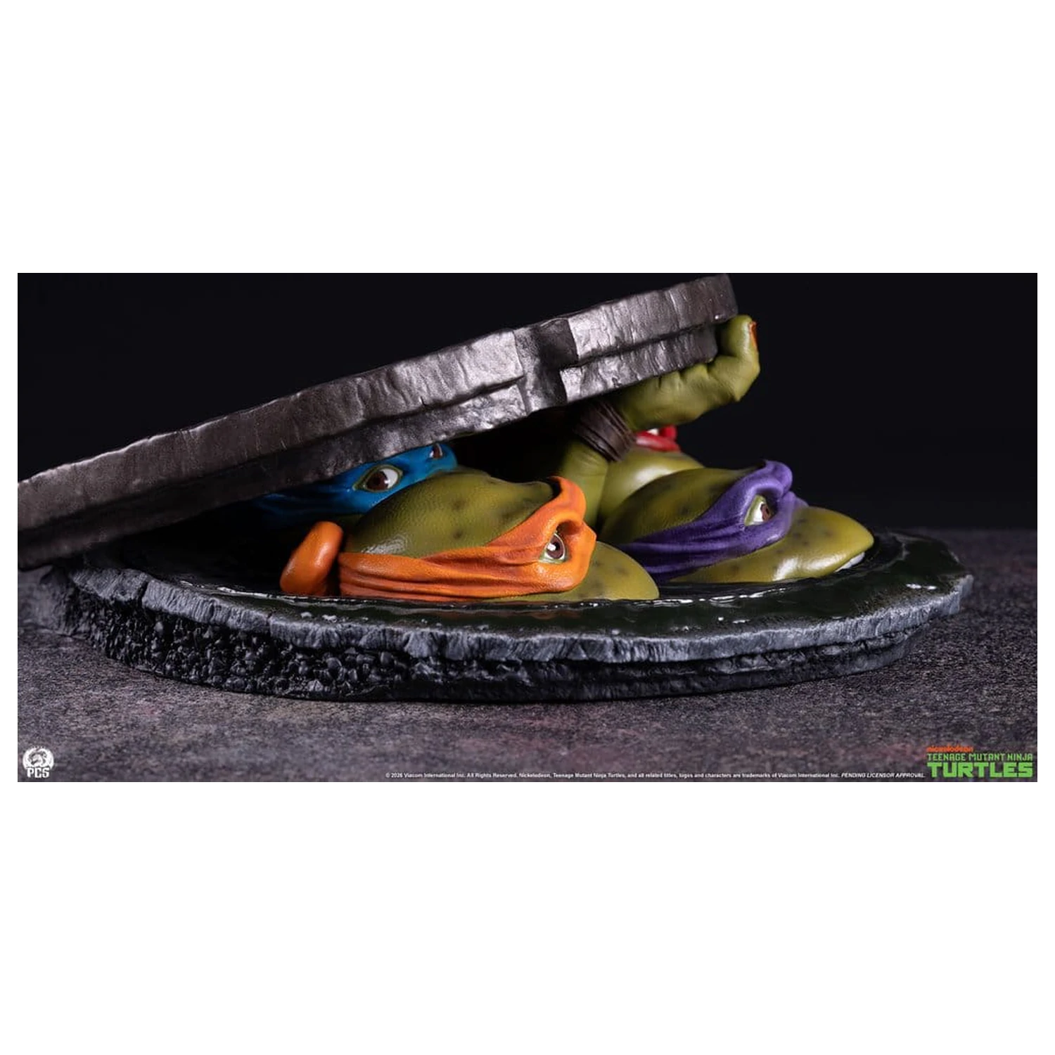 Teenage Mutant Ninja Turtles namizni 1/4 Underground 11 cm fotografija izdelka