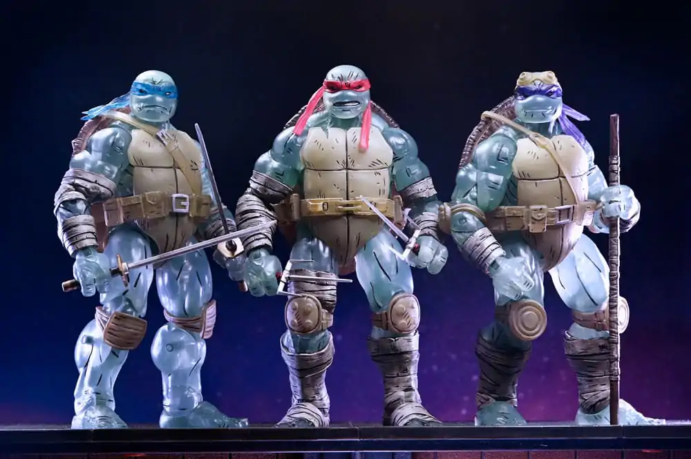 Teenage Mutant Ninja Turtles (The Last Ronin) Akcijska figura 3-Pack Ghost Brothers 18 cm fotografija izdelka