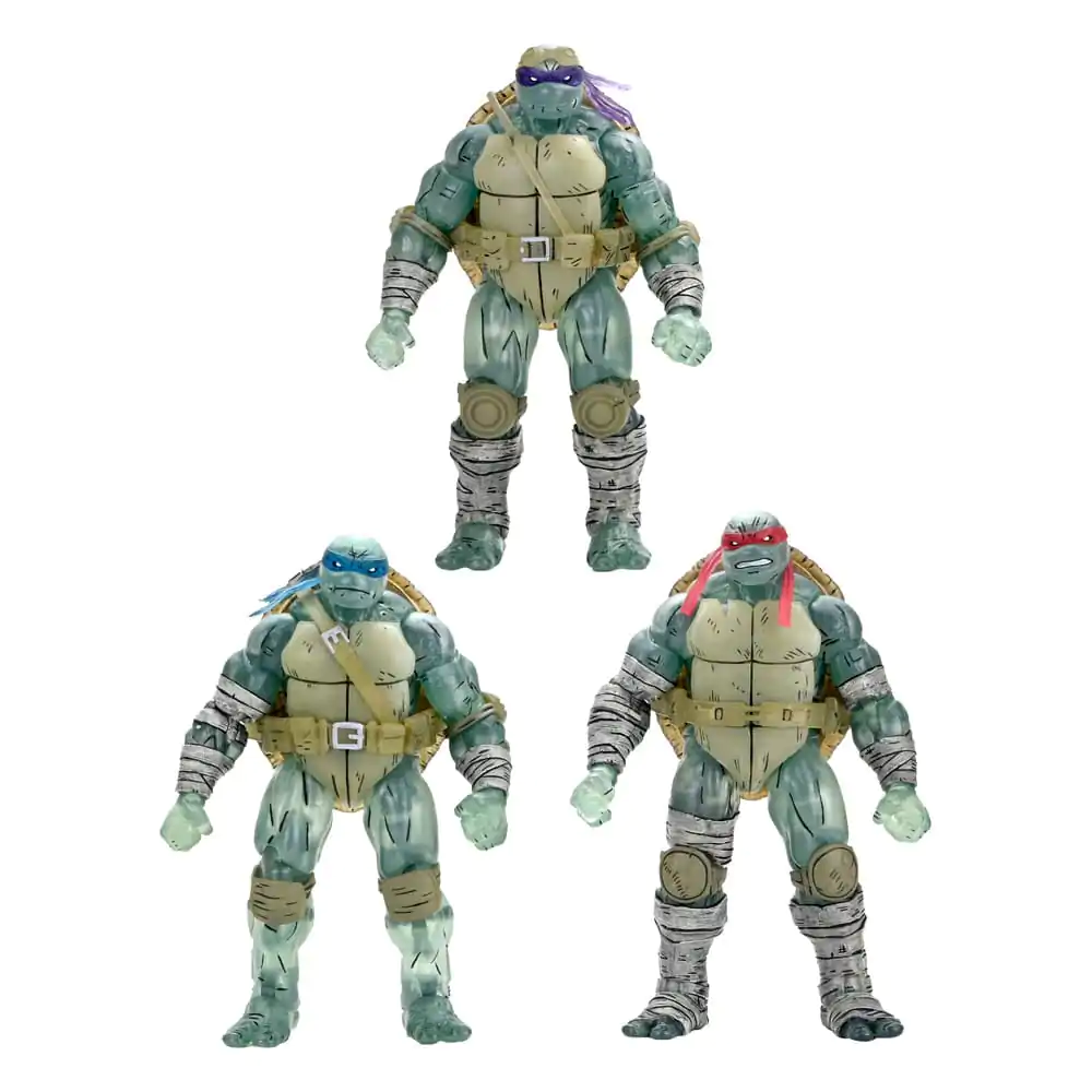 Teenage Mutant Ninja Turtles (The Last Ronin) Akcijska figura 3-Pack Ghost Brothers 18 cm fotografija izdelka