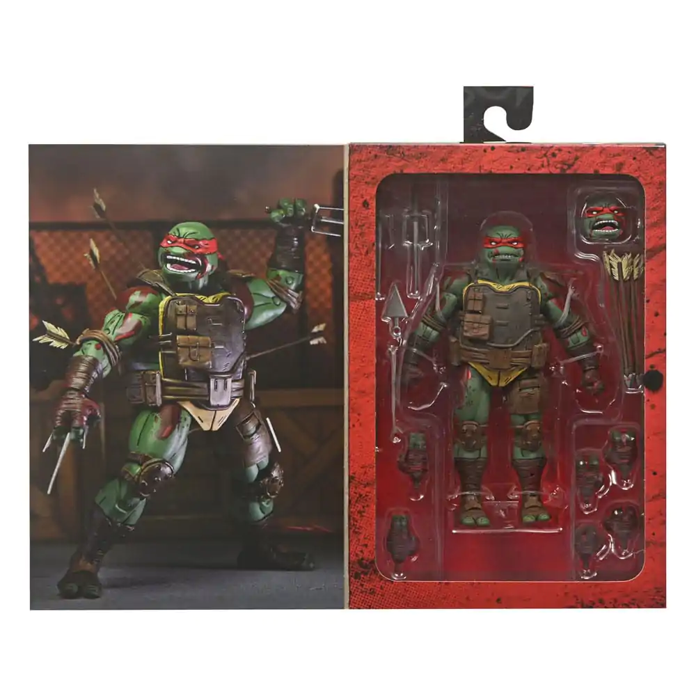 Teenage Mutant Ninja Turtles The Last Ronin Akcijska figura Ultimate First to Fall Raphael 18 cm fotografija izdelka