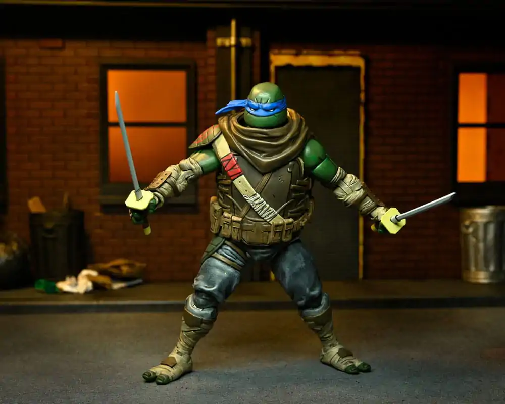 Teenage Mutant Ninja Turtles The Last Ronin akcijska figura Ultimate Leonardo 18 cm fotografija izdelka