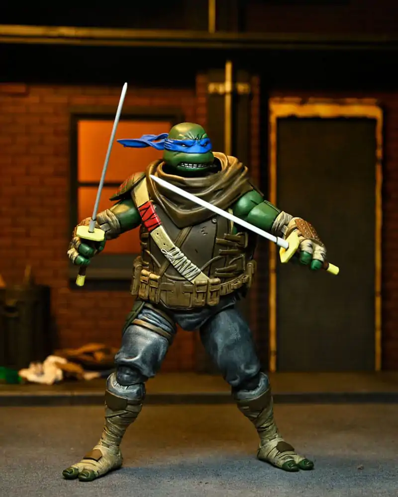 Teenage Mutant Ninja Turtles The Last Ronin akcijska figura Ultimate Leonardo 18 cm fotografija izdelka