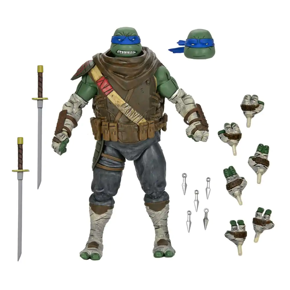 Teenage Mutant Ninja Turtles The Last Ronin akcijska figura Ultimate Leonardo 18 cm fotografija izdelka