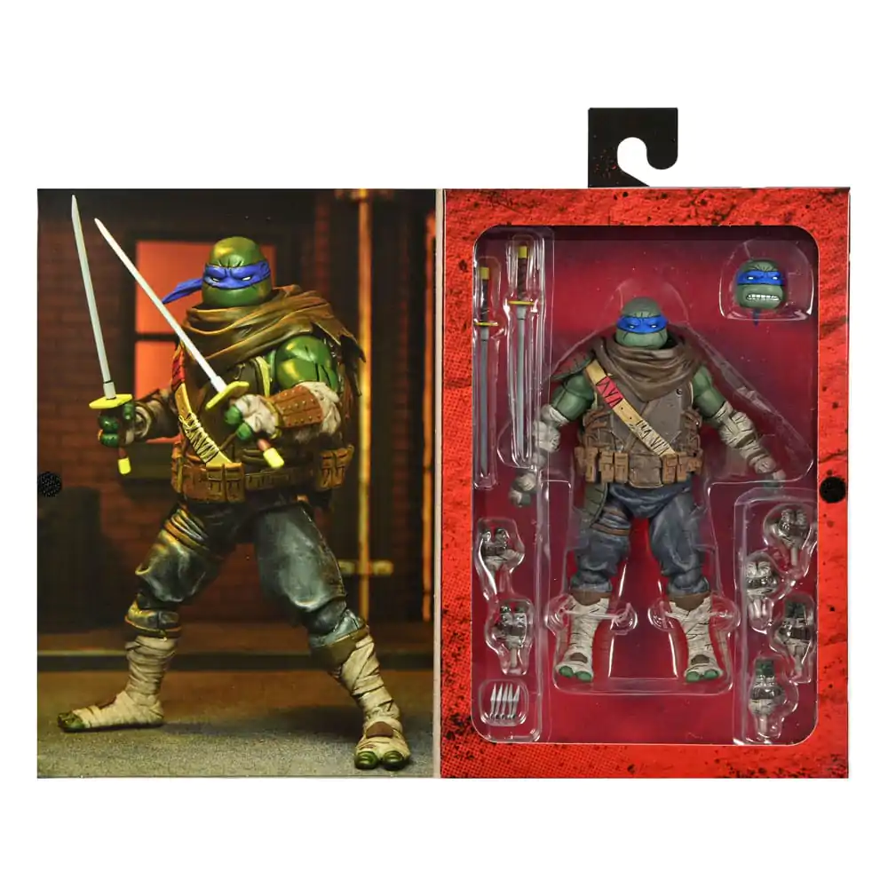 Teenage Mutant Ninja Turtles The Last Ronin akcijska figura Ultimate Leonardo 18 cm fotografija izdelka