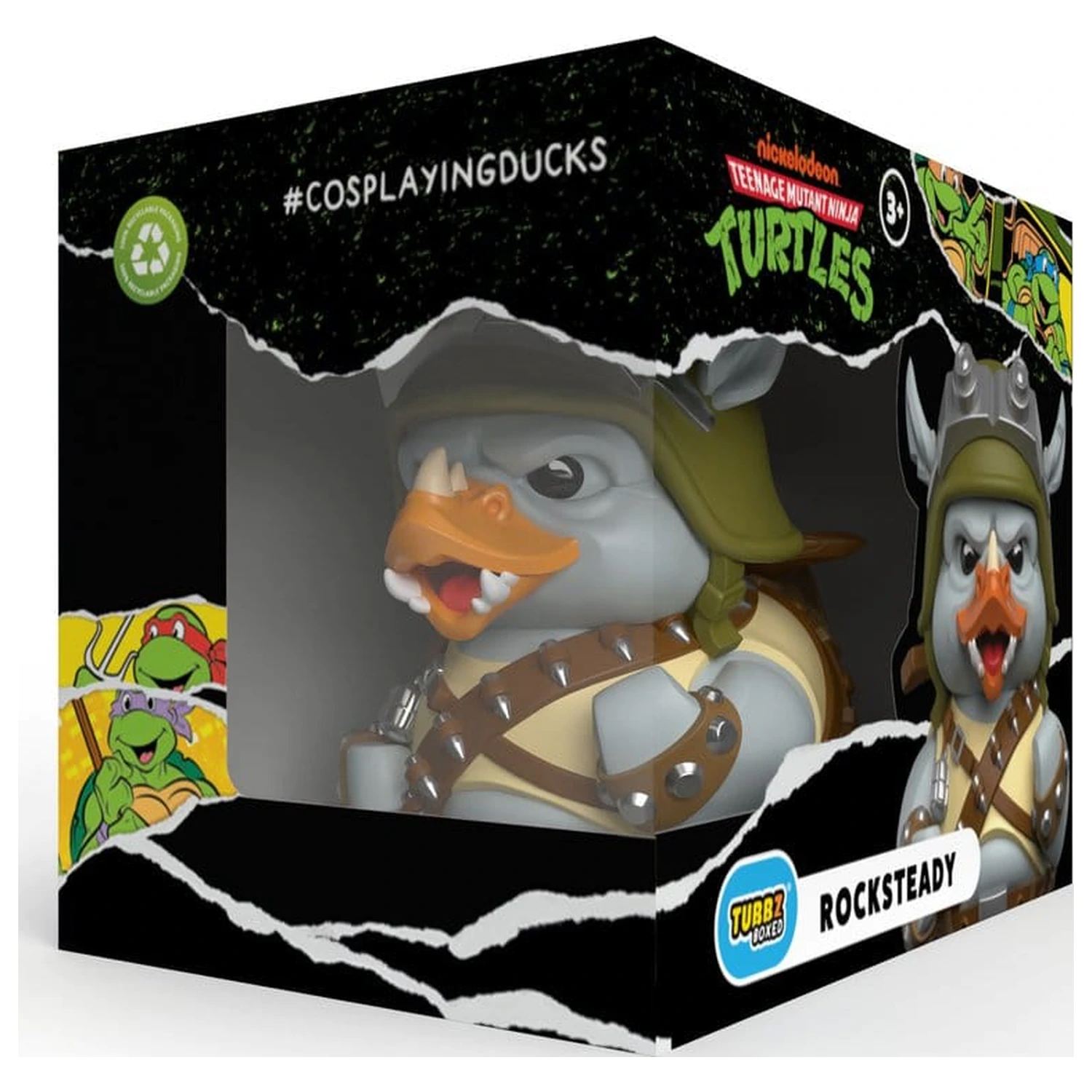 Teenage Mutant Ninja Turtles Tubbz PVC figura Rocksteady fotografija izdelka