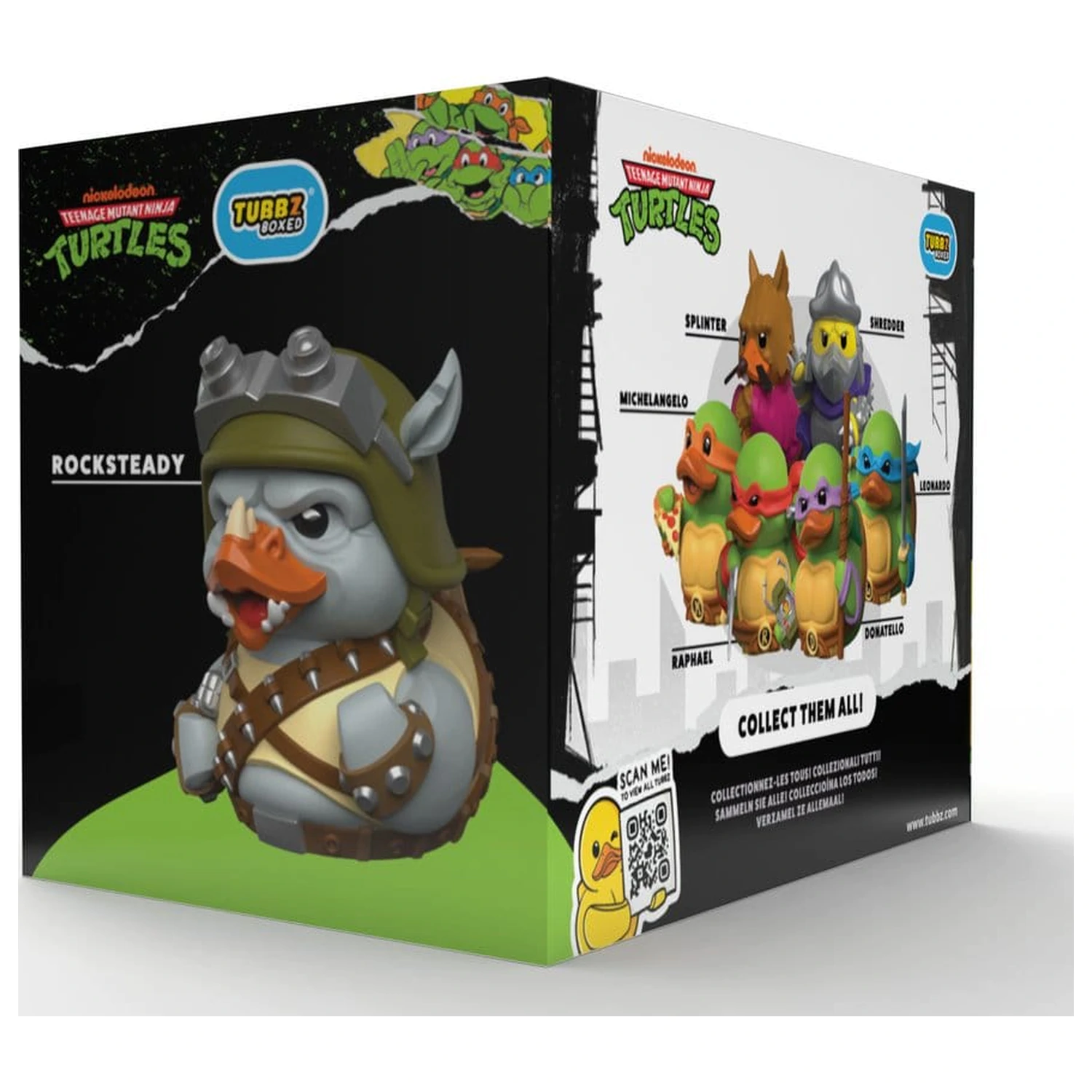 Teenage Mutant Ninja Turtles Tubbz PVC figura Rocksteady fotografija izdelka