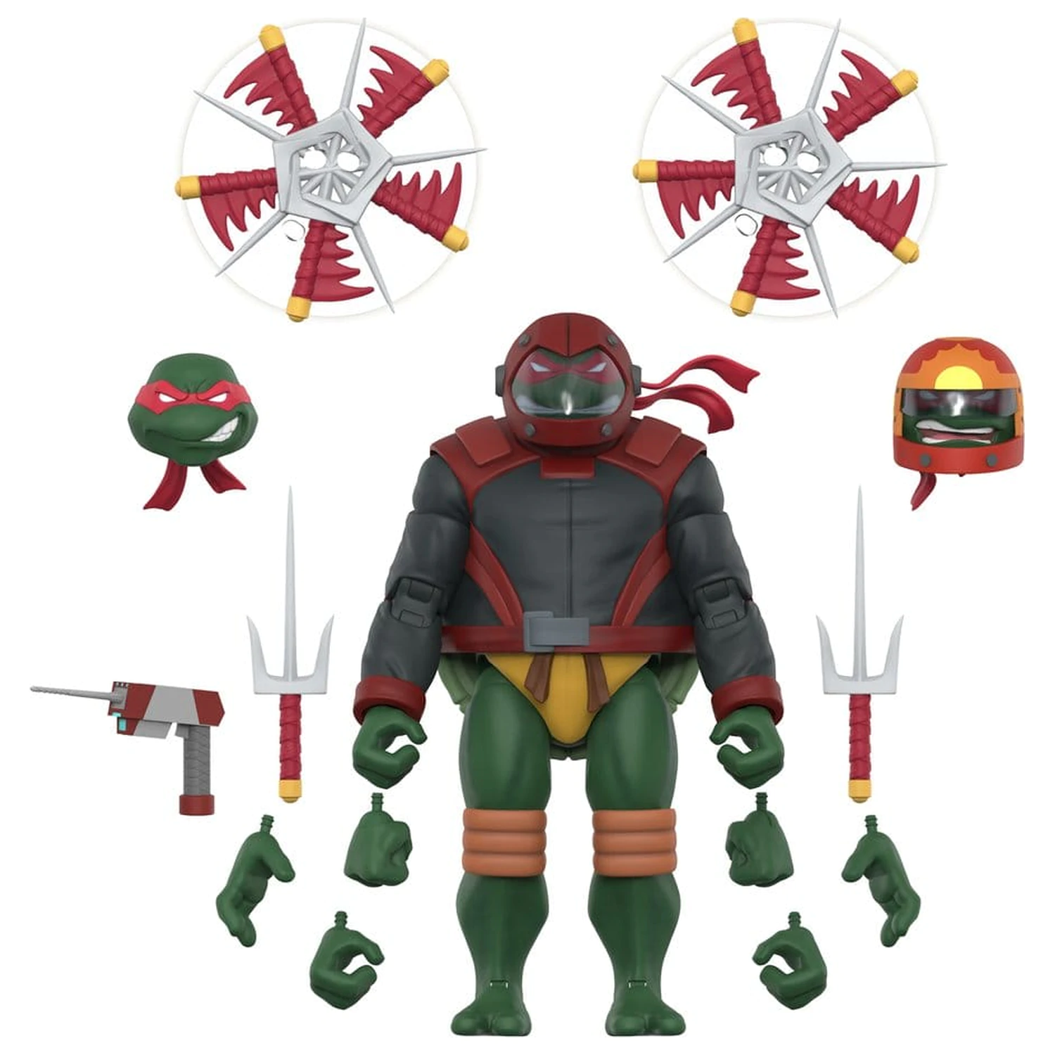 Teenage Mutant Ninja Turtles Ultimates Akcijska figura Val 14 Raphael (Road Gear) fotografija izdelka