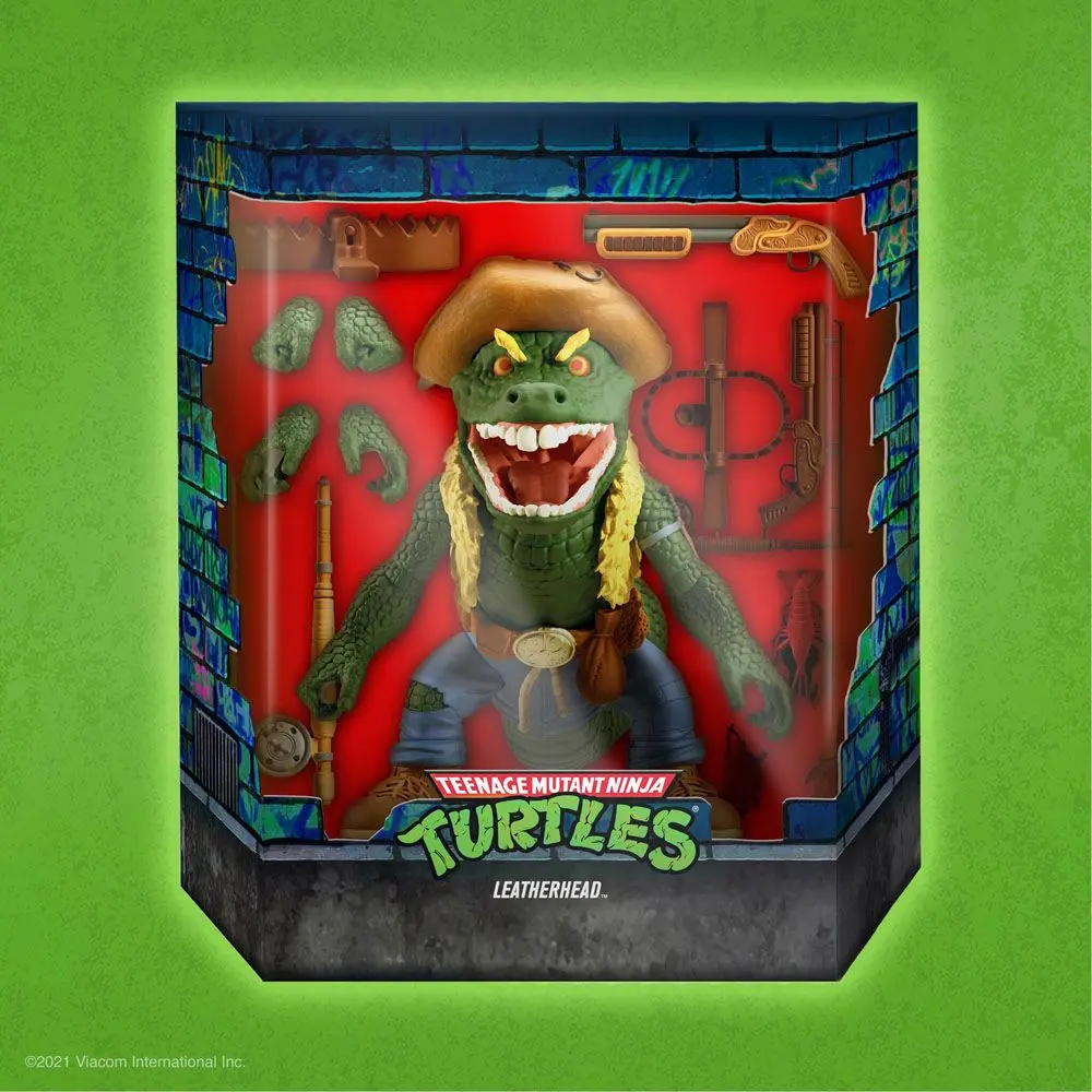 Teenage Mutant Ninja Turtles Ultimates Akcijska Figura Leatherhead 18 cm fotografija izdelka