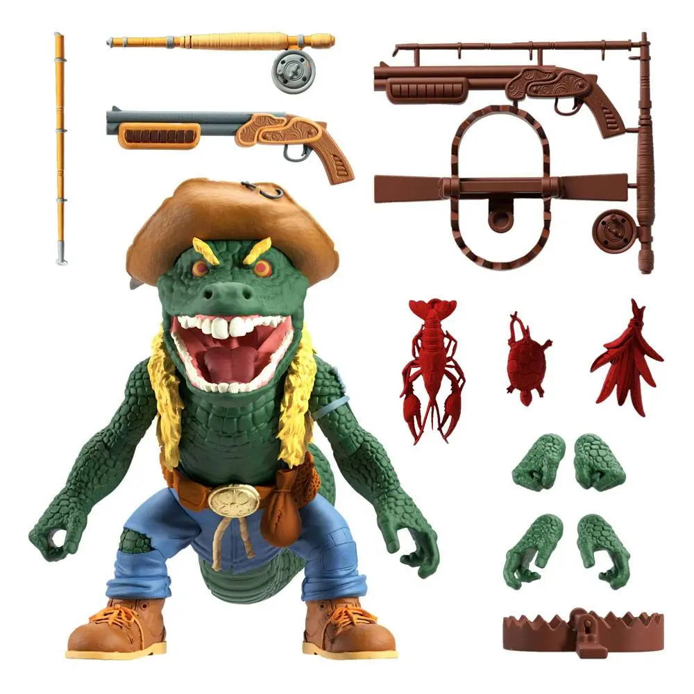 Teenage Mutant Ninja Turtles Ultimates Akcijska Figura Leatherhead 18 cm fotografija izdelka