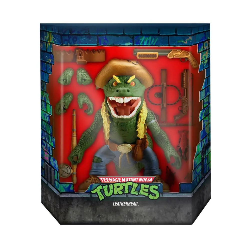 Teenage Mutant Ninja Turtles Ultimates Akcijska Figura Leatherhead 18 cm fotografija izdelka