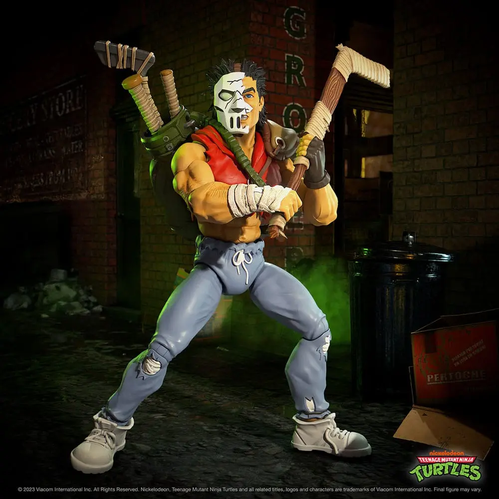 Teenage Mutant Ninja Turtles Ultimates akcijska figura Casey Jones (Mirage) 18 cm fotografija izdelka